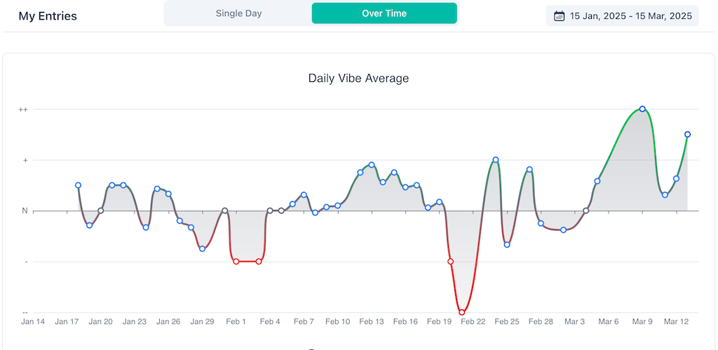 Illustration showing the BigPicture vibe chart